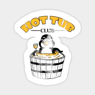 Hot Tub Club Magnet