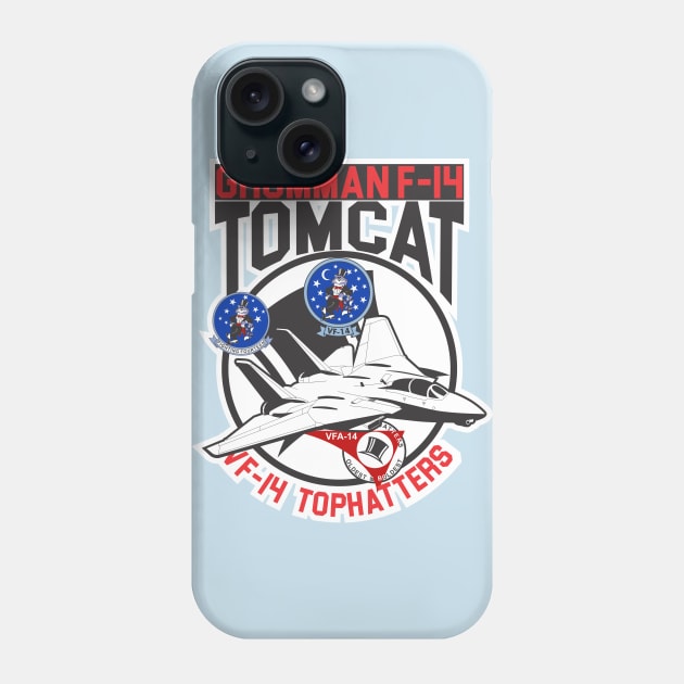 VF-14 Tophatters Phone Case by MBK