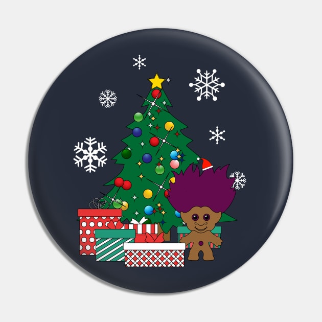 Troll Doll Around The Christmas Tree Pin by Nova5