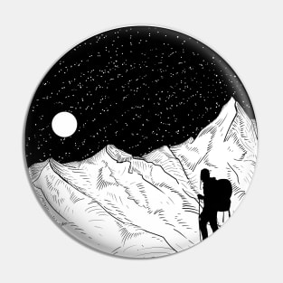 Nomad Mountaineer Pin