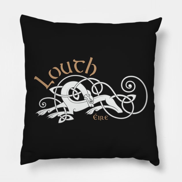 Louth Ireland Pillow by TrueCelt