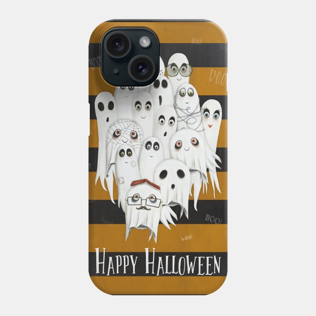 Ghosts Gang Phone Case by Lmay