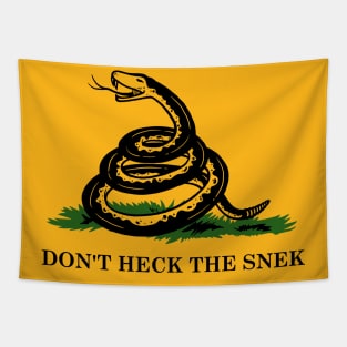 Don't Heck The Snek Tapestry