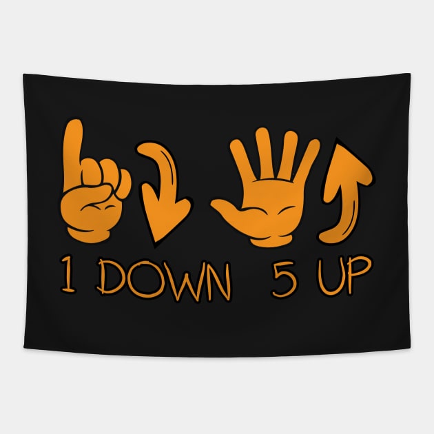 1down5up One Down Five Up Tapestry by Dirt Bike Gear