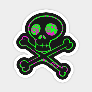 RD&I Skull & Crossbones Magnet