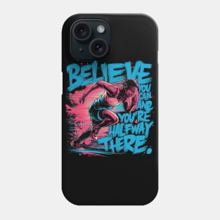 Momentum Mantra: The Power of Belief Phone Case