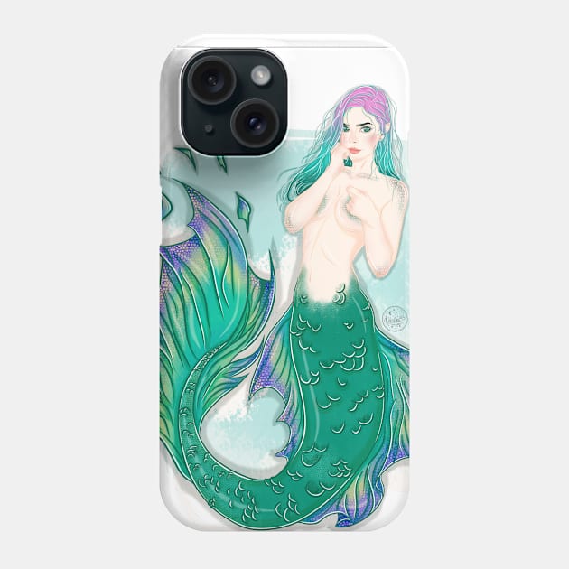 Mermaid Phone Case by kira4ka93