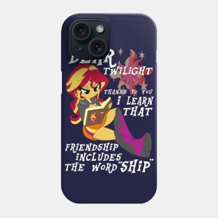 Friend "ship" is magic! Phone Case