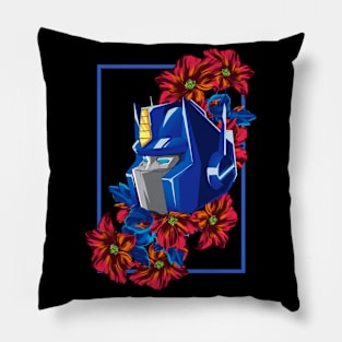 Floral meets Metal Prime Pillow