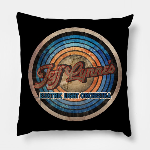 Jeff Lynne's Electric Light Orchestra Pillow by JakQueApparels