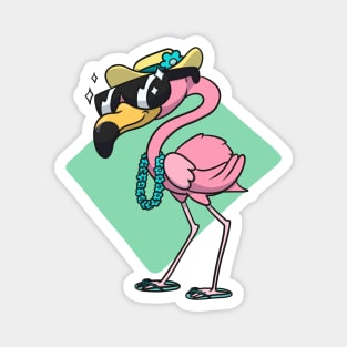 Flamingcool Flamingo Magnet