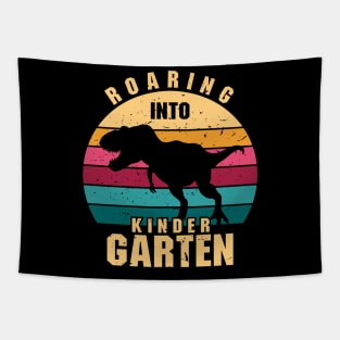 Roaring into kindergarten Tapestry