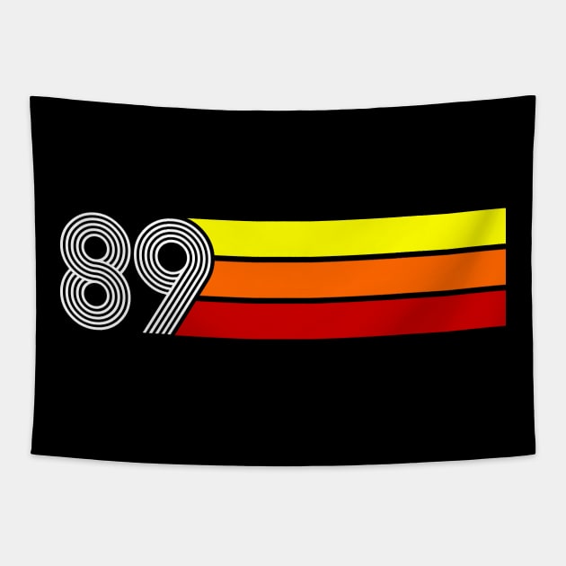 Retro 1989 Tapestry by Styleuniversal