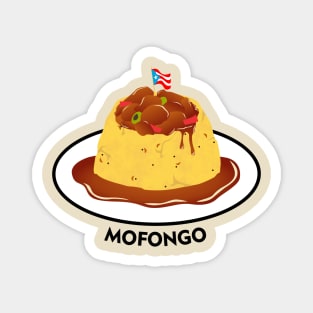 Puerto Rican Food Mofongo Latino Caribbean Magnet