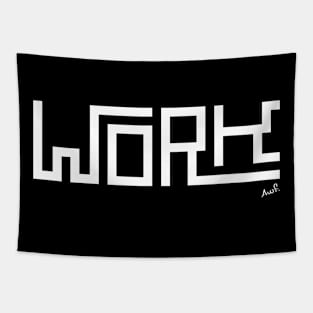 Work (white) Tapestry