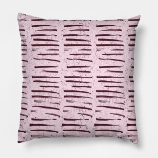 Pink plum col4 Pillow