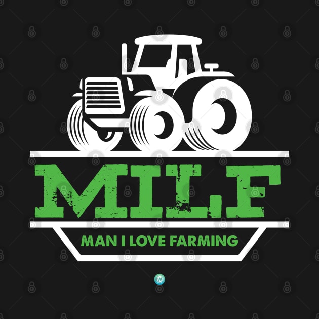 Cool Farm Tractor Man i love farming Gift by woormle