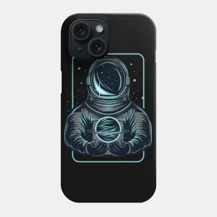 Astronaut in space Phone Case