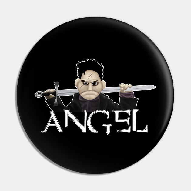 Angel - Smile Time Puppet Pin by bovaart