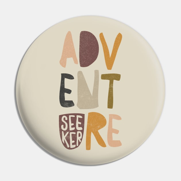 Adventure Seeker Pin by cabinsupply