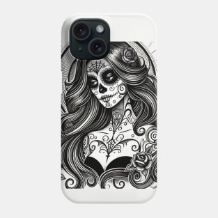 The gothic catrina Phone Case