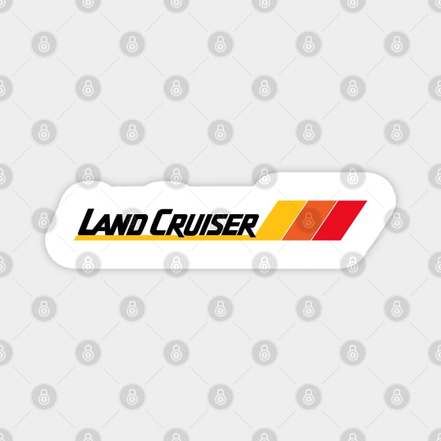 Classic Toyota Land Cruiser Tee Magnet by tushalb