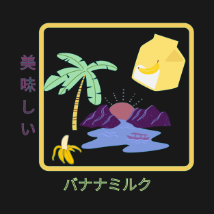 Tropical banana milk T-Shirt