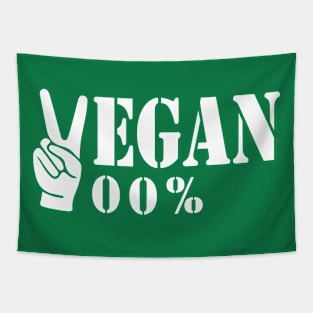 Vegan 200% Tapestry