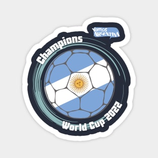 Argentina World Cup Champions Magnet