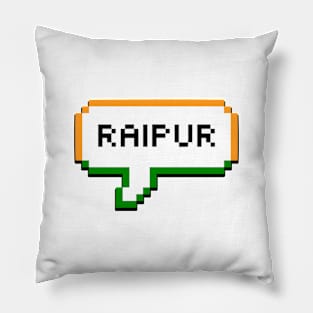 Raipur India Bubble Pillow