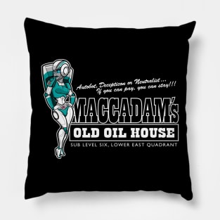 Maccadam's Old Oil House (Paradron Repaint) Pillow