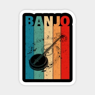 Vintage Banjo Magnet