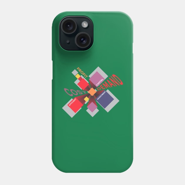 ECONOMIC Phone Case by GLOBALARTWORD