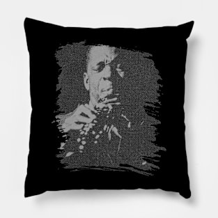 John Coltrane // Retro Poster Pillow