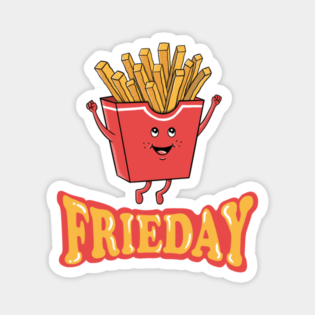 Funny fast Food Magnet by coffeeman