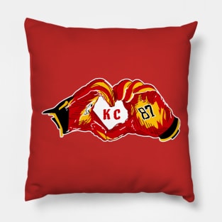 Travis KELCE Heart - Kc chiefs Pillow