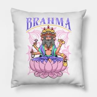 Hindu God - Brahma Pillow