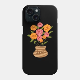 Flower Pot Illustration Phone Case