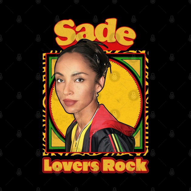 Sade / Retro Style Original Fan Art Design by DankFutura