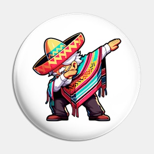 Dabbing Mexican Pin