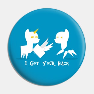 I Got Your Back (And Wings) Pin