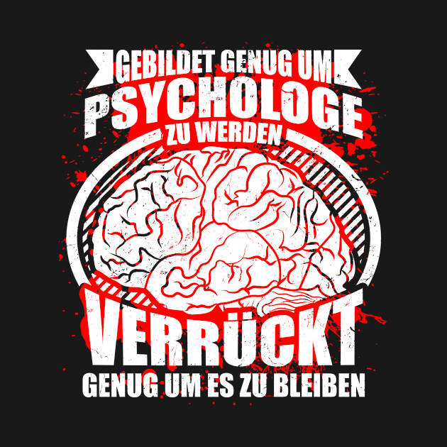 Psychology Student Gift Bachelor Master by QQdesigns