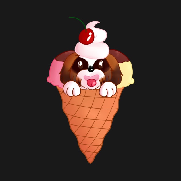 Shih Tzu Sundae by AwedAstra