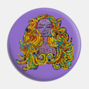 Virgo Zodiac Sign Pin