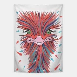 Cute Ostrich Tapestry