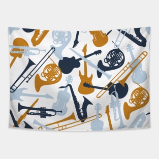 musical instruments Tapestry