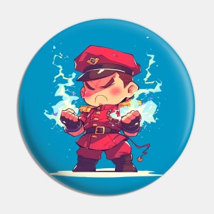 m bison Pin