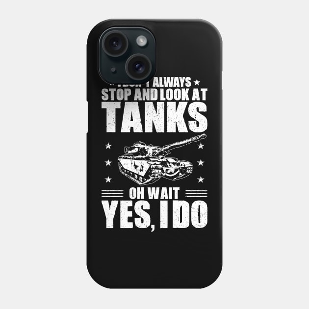 Tank Driver Tanker Panzer Tank Force Tanks Gift Phone Case by Krautshirts