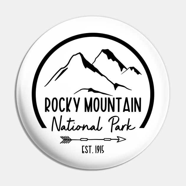 Rocky Mountain National Park Pin by Xtian Dela ✅