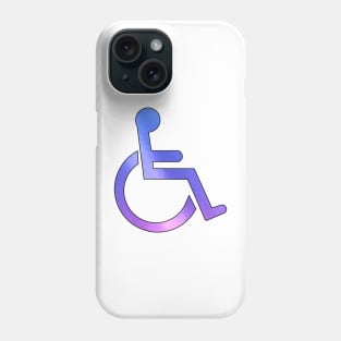 Whelchair Sign Phone Case